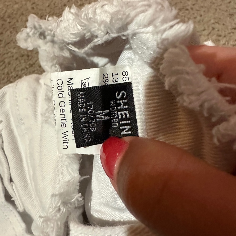 SHEIN Flair tie up fronts